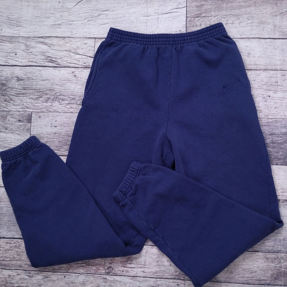 Nike Pants - Vintage 90s Nike Swoosh High Waisted Sweatpants M